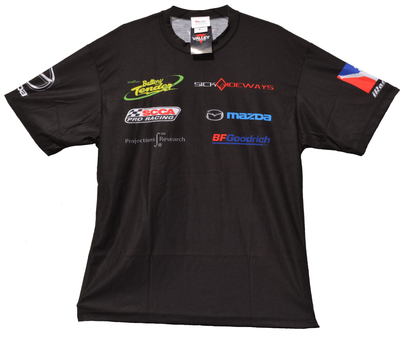 Sick Sideways Racing Shirt with SSR Logo and Sponsors Logos (XX Large Size)  | Sick Sideways